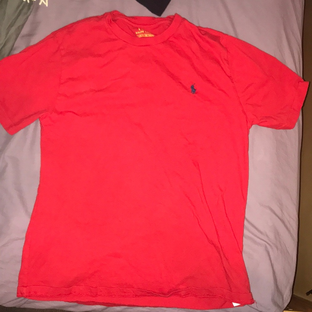 Red Polo Ralph Lauren shirt